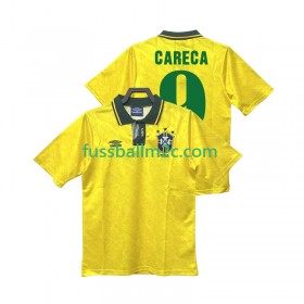 Fußballtrikots Brasilien CARECA 9 1991 1993 Retro Heim Trikotsatz